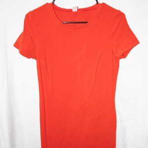 Old Navy Bodycon Red/Orange TShirt Dress